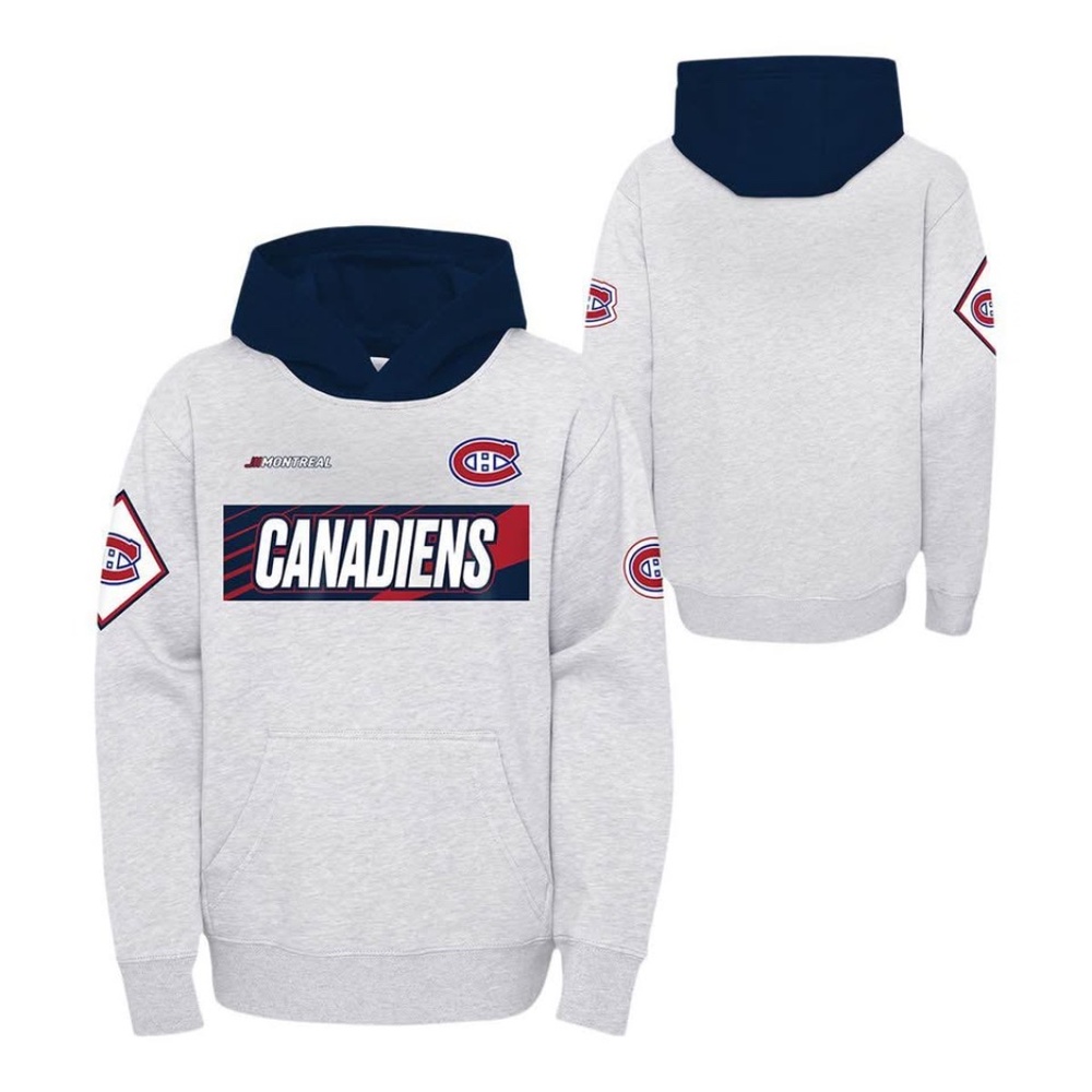 BRAND NEW youth boy girl NHL nhl montreal canadiens hoodie hoody sweater size L